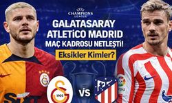 Galatasaray Atletico Madrid Maç Kadrosu Netleşti! Muhtemel 11'ler