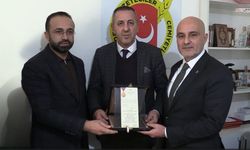 AK Parti İl Başkanı Gül, Akdeniz Gazeteciler Cemiyetini ziyaret etti