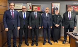 AK Partili milletvekilleri, partiye yeni katılan Karatutlu'yu ziyaret etti