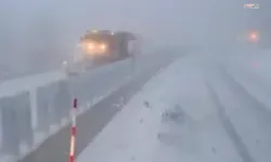 Sürücüler dikkat! D-100 Bolu Dağı Geçidi'nde kar ve buzlanma