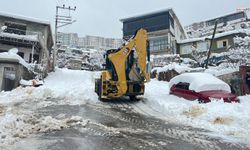 KASKİ’den karla mücadeleye 28 iş makinesiyle tam destek