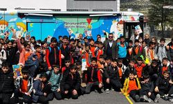 Kahramanmaraş’ta kırsal çocuklara kitapla dokunan proje