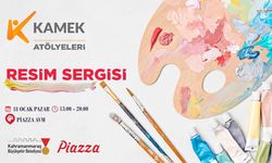 Kahramanmaraş’ta KAMEK kursiyerlerinden yıl sonu resim sergisi