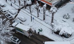 Onikişubat Belediyesi’nden kış şartlarında tam temizlik mesaisi