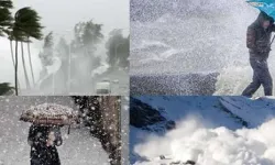 Meteoroloji'den kuvvetli yağış ve fırtına uyarısı yapıldı