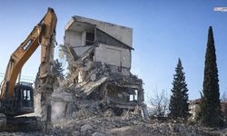 5 Nisan İlköğretim Okulu'nun yıkımı tamamlandı