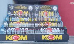 Adana'da 500 litre sahte ve kaçak alkol ele geçirildi