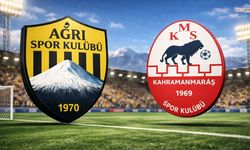 Ağrı 1970 Spor – Kahramanmaraşspor İlk 11'ler Belli Oldu