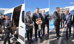 Bakan Mustafa Çiftçi Büyükşehir Belediyesini Ziyaret Etti