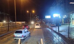 Doğukent yolunda sağanak sonrası yoğun onarım