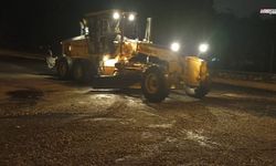 Kahramanmaraş’ta su tahliyesi ve yol onarımı sürüyor