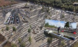 Kahramanmaraş Deprem Şehitliği’nde hummalı hazırlık