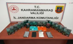Jandarma Kahramanmaraş’ta Kaçakçılık Ve Yasaklı Maddeye Dur Dedi: 62 Gözaltı