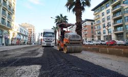 Trabzon Bulvarı'nda altyapı tamam, üstyapı onarımı gerçekleştiriliyor