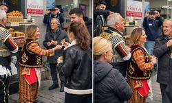 Kurtuluşun Yıldönümünde İstanbul’da Çete Kıyafetiyle İçli Köfte Dağıttı