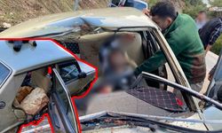 Kahramanmaraş’ta Yola Yuvarlanan Kaya Parçası Facia Getirdi; 1'i Ağır 2 Yaralı