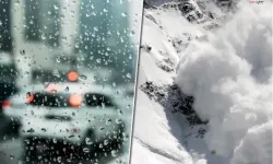 Meteoroloji’den çığ ve sağanak uyarısı