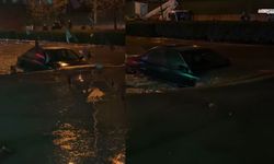 Su Birikintisine Daldı, Kahramanmaraşlı Sürücü Sualtını Aratmadı