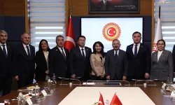 Türkiye ile Kırgızistan dostluk grupları TBMM'de görüştü