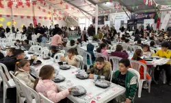 Kahramanmaraş’ta en tatlı iftar sofrası kuruldu
