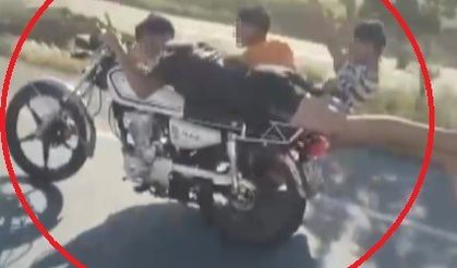 Motosikleti üzerine yatarak sürmüştü, yediği ceza motosikletin parasını geçti