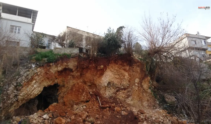 Heyelan Mağarayı Gün Yüzüne Çıkardı