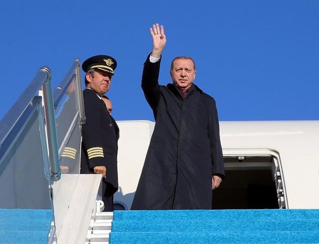 Cumhurbaşkanı Erdoğan, Yunanistan’a gitti