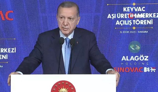 Cumhurbaşkanı Erdoğan: "Hepatit A aşısı artık dünya standartlarında ülkemizde de üretilecektir"