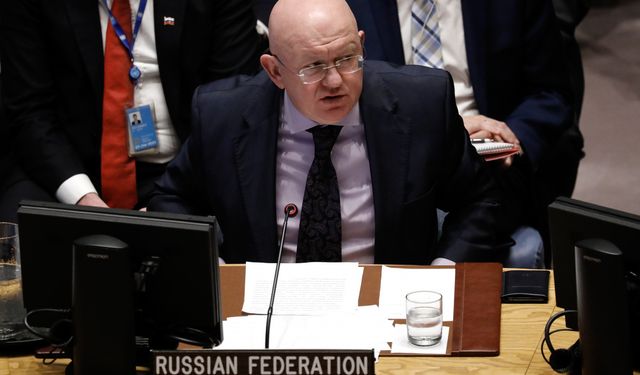 Rusya'nın BM Daimi Temsilcisi Nebenzya: “İsrail'in işgalci bir güç olarak meşru müdafaa hakkı yoktur”