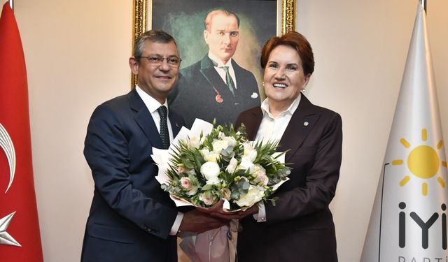 Özel'den İYİ Parti Genel Başkanı Akşener’e ziyaret