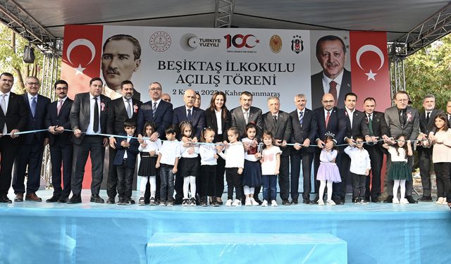 Pazarcık’a Yeni Bir İlkokul: Beşiktaş İlkokulu Açıldı!