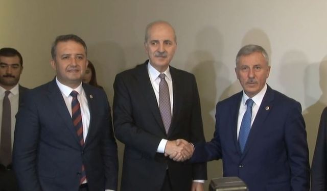 TBMM Başkanı Numan Kurtulmuş, Saadet Partisi’ni ziyaret etti