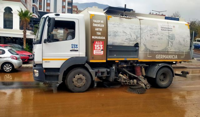 Büyükşehir, Sağanak Yağışlara Karşı Sahada