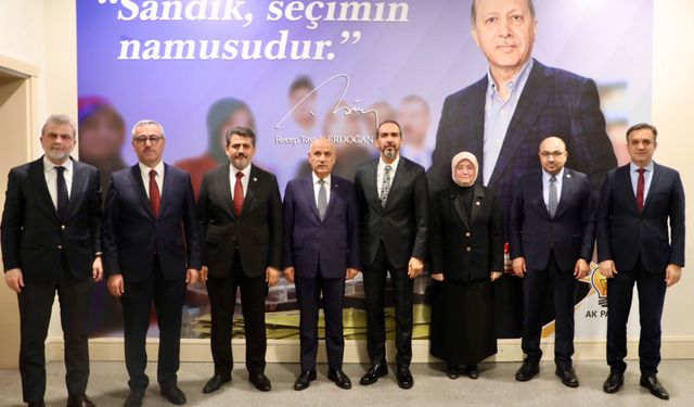 Kahramanmaraş Heyeti, Başkentte Önemli Ziyaretler Gerçekleştirdi