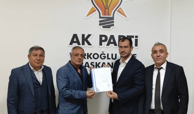 Ejder Fakıoğlu Türkoğlu Belediye Meclis Üyeliği’ne başvuru yaptı