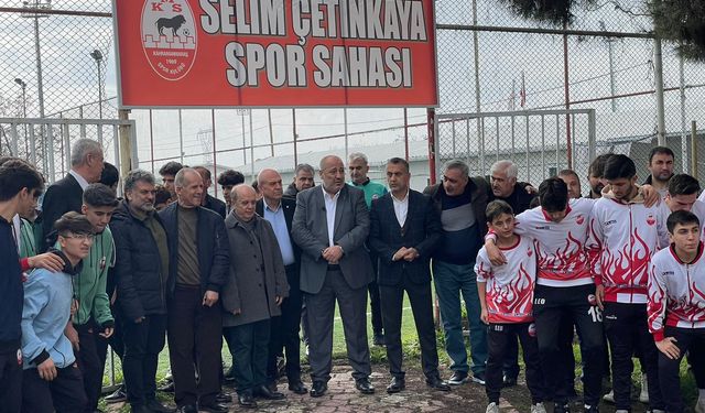 Kahramanmaraşspor, Selim Çetinkaya'nın adını yaşatıyor