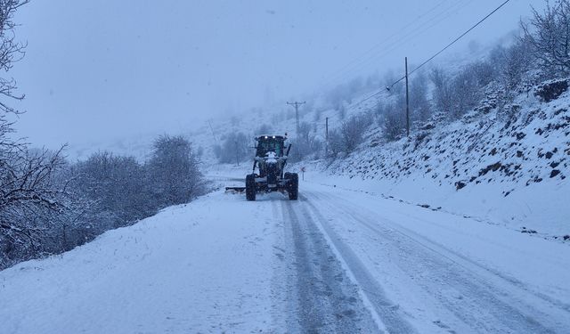 Sivas’ta 109 köy yolu ulaşıma kapandı