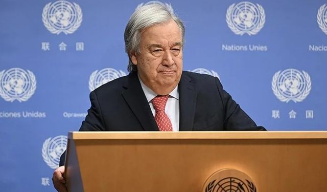 BM Genel Sekreteri'nden İsrail'e tepki