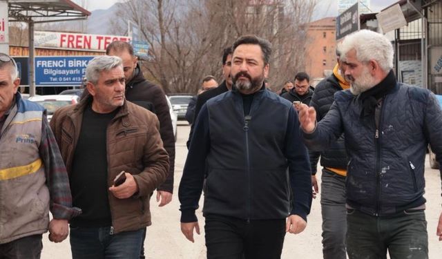 Elbistan Belediye Başkanı Mehmet Gürbüz: "Sanayi Sitesi Altyapısı Yenilenecek"