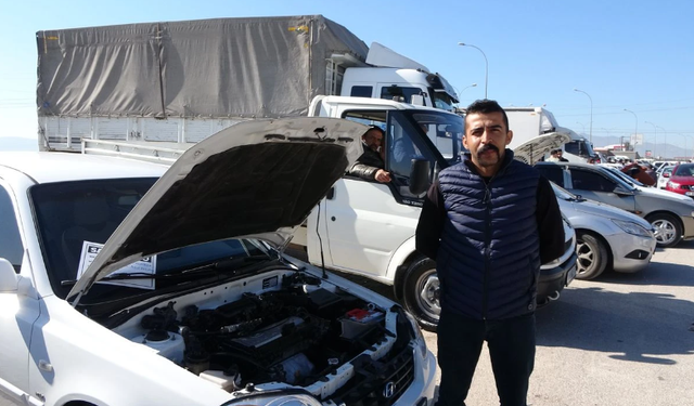 Kahramanmaraş oto pazarında satıcı çok, alıcı yok