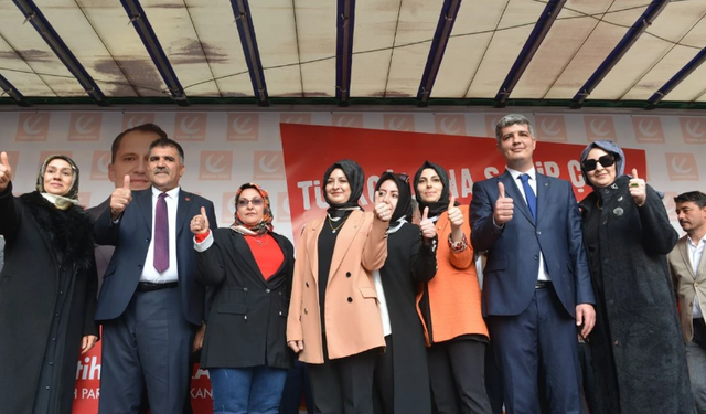 Yeniden Refah Partisi Türkoğlu Seçim Koordinasyon Merkezi Açılışı