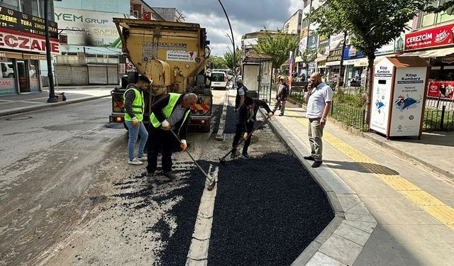 Afşin ve Elbistan'da Yol İyileştirme Çalışmaları