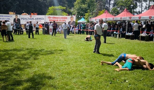 Türkoğlu’nda güreş festivali