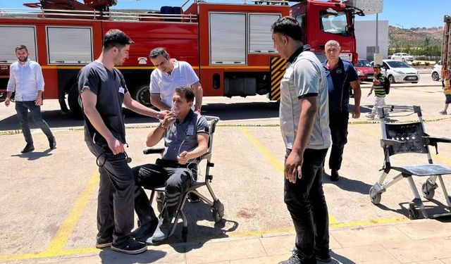 Hastane görevlilerine afet eğitimi verildi