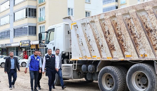 Başkan Toptaş'ın Yol Çalışmaları