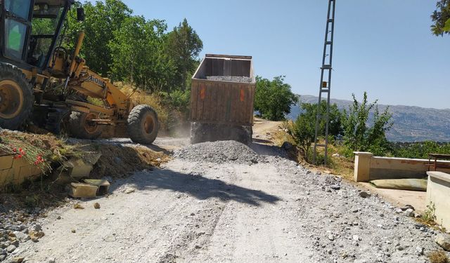 Dulkadiroğlu Belediyesi'nden Yol Çalışmaları