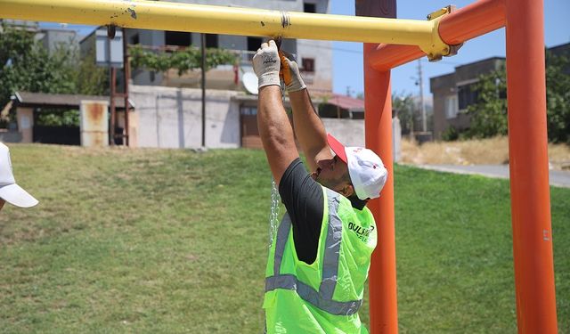 Dulkadiroğlu Arslanbey Mahallesi Tepe Parkı Yenilendi