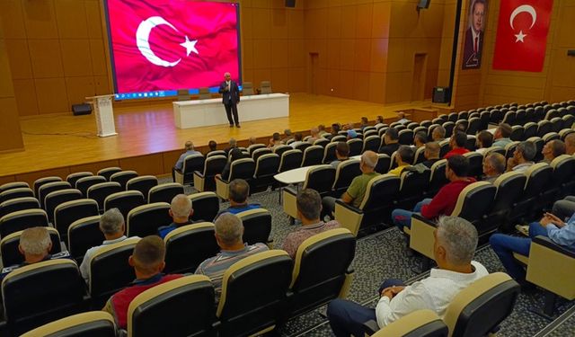 Selim Cüce Tüm Personelle Toplantı Yaptı