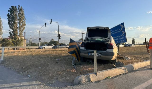 Afşin’de trafik kazası: 3 yaralı