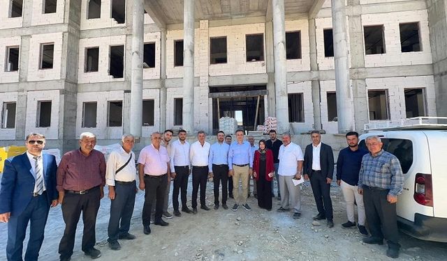 Nurhak’ın Hükümet Konağı inşaatı hızla ilerliyor